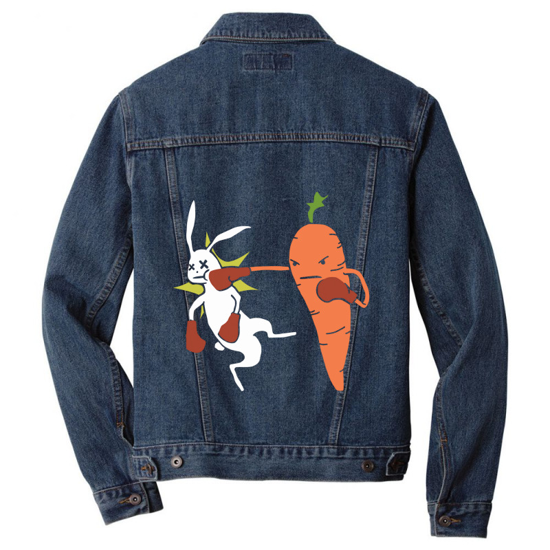 Carrot Knockout Men Denim Jacket | Artistshot