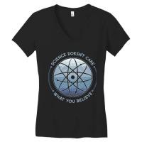 Trending Science Doesn't Care Women's V-neck T-shirt | Artistshot