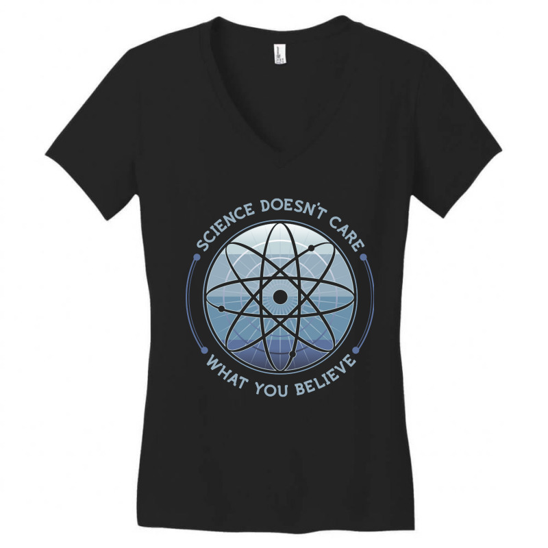 Trending Science Doesn't Care Women's V-Neck T-Shirt by bummercaught | Artistshot