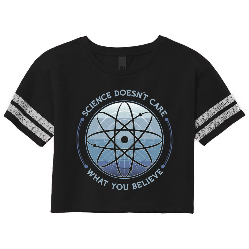 Trending Science Doesn't Care Scorecard Crop Tee by bummercaught | Artistshot