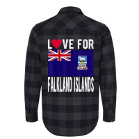 Love For Falkland Islands T Shirt Flannel Shirt | Artistshot