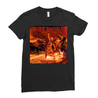 Bathory Hammerheart Album Cover Ladies Fitted T-shirt | Artistshot