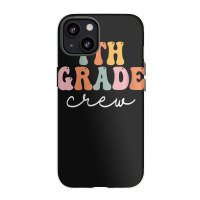 Limited Edition Womens 7th Grade Crew Retro Groovy Women Happy First D Iphone 13 Case | Artistshot