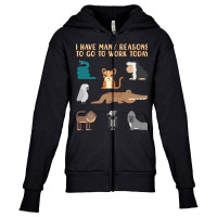 Hot Trend Zookeeper Zoo Keeper-7jblq Youth Zipper Hoodie | Artistshot