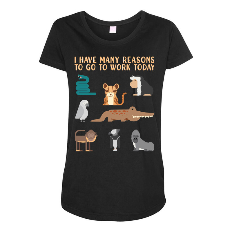 Hot Trend Zookeeper Zoo Keeper-7jblq Maternity Scoop Neck T-shirt by Ledford Leslie | Artistshot