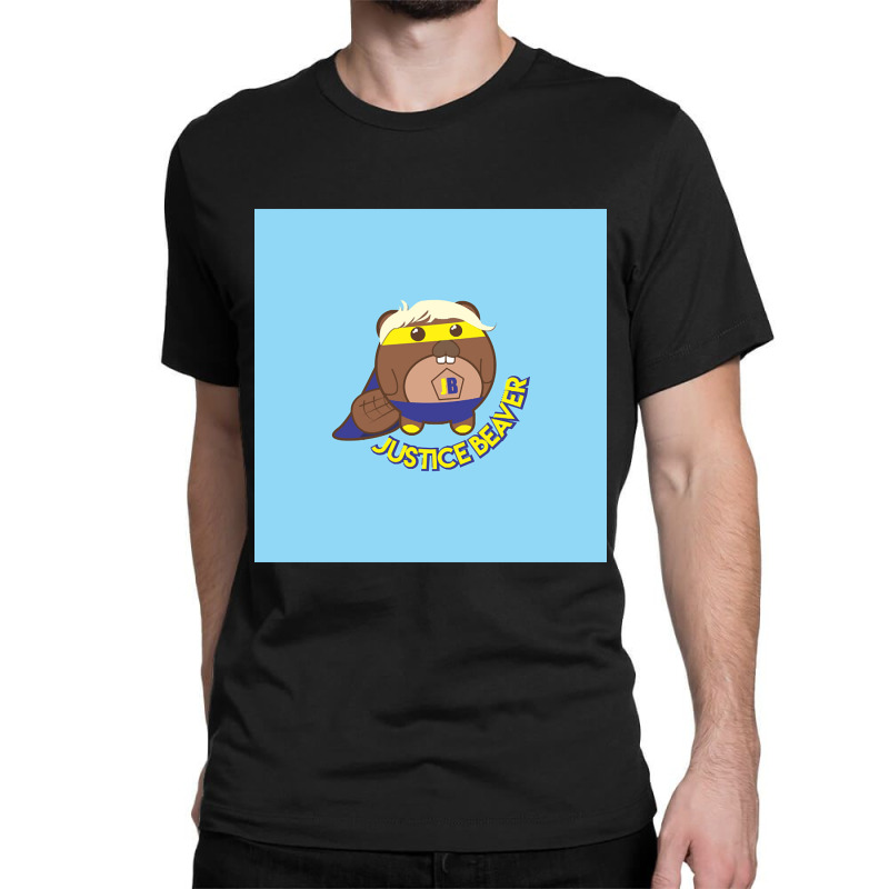 Limited Edition Justice Beaver Classic T-shirt by Box Bingham | Artistshot