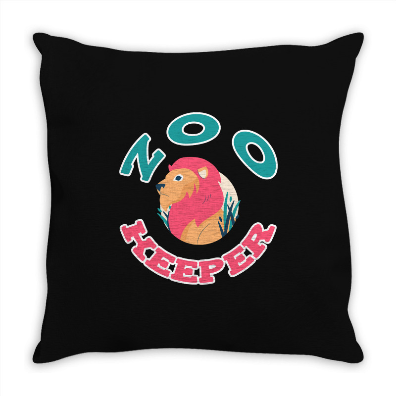 Trending Zookeeper Zoo Keeper-iaocc Throw Pillow | Artistshot