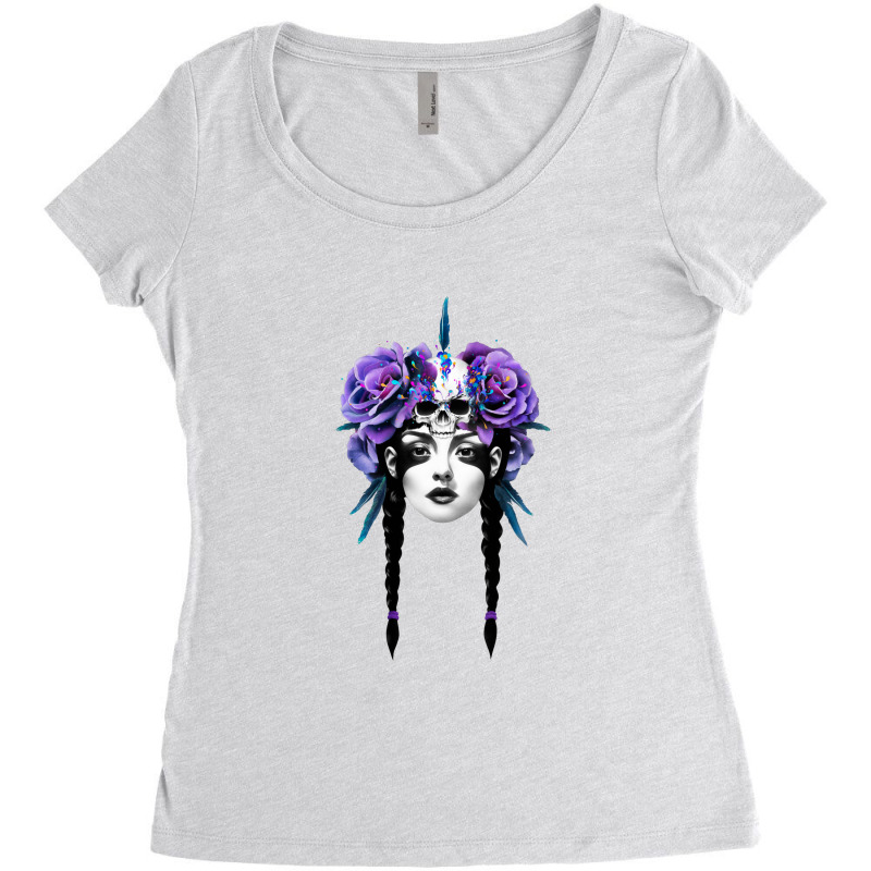 New Way Warrior Women's Triblend Scoop T-shirt by DERRICKILLIAMS | Artistshot