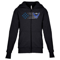 Limited Edition Proud United States Us Air Force Usaf Youth Zipper Hoodie | Artistshot