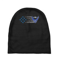 Limited Edition Proud United States Us Air Force Usaf Baby Beanies | Artistshot