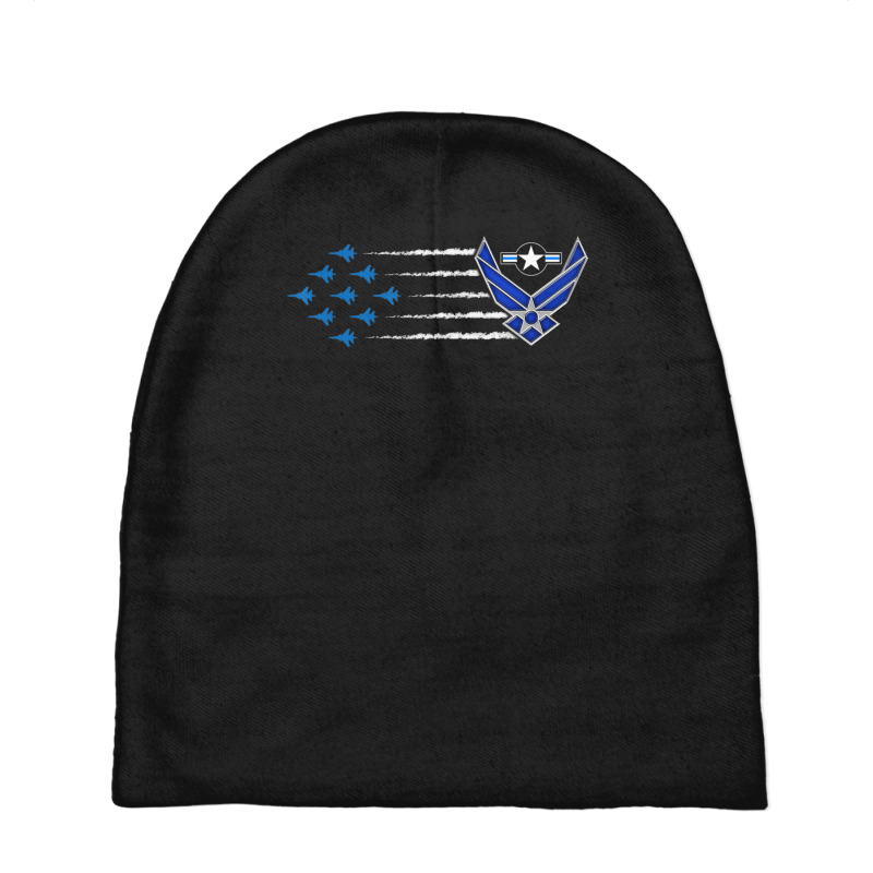 Limited Edition Proud United States Us Air Force Usaf Baby Beanies by quanghuydinh1 | Artistshot