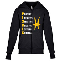 Trending Zodiac Sign Pisces Astrologist Pisces Youth Zipper Hoodie | Artistshot