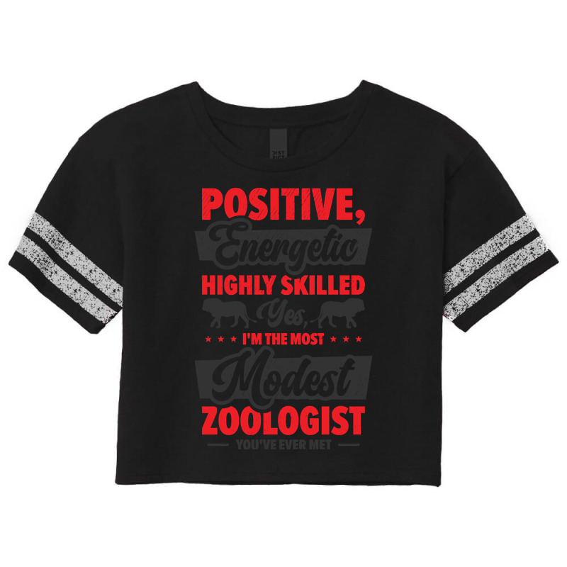 Trending Zoologist Zookeeping Wildlife Modest Zookeeper-umwko Scorecard Crop Tee by Ledford Leslie | Artistshot