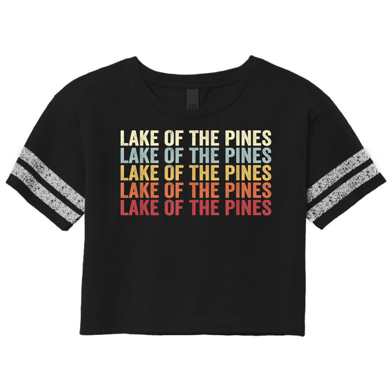 Lake Of The Pines California Lake Of The Pines Ca Retro T Shirt Scorecard Crop Tee by kylrahal8pot | Artistshot