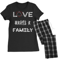 Hot Trend Love Makes A Family Adoption Day Adopt Adopting Parents Women's Pajamas Set | Artistshot