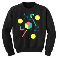 Hot Trend Retro 80s & 90s Vintage Geometric Pattern Memphis Style Youth Sweatshirt | Artistshot