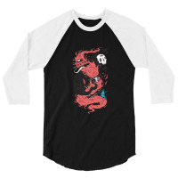 Death Of The Fire Demon 3/4 Sleeve Shirt | Artistshot