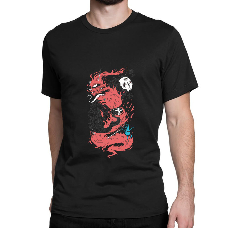 Death Of The Fire Demon Classic T-shirt | Artistshot