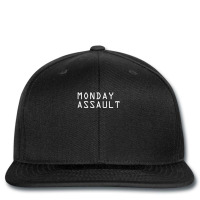 Monday Assault Printed Hat | Artistshot