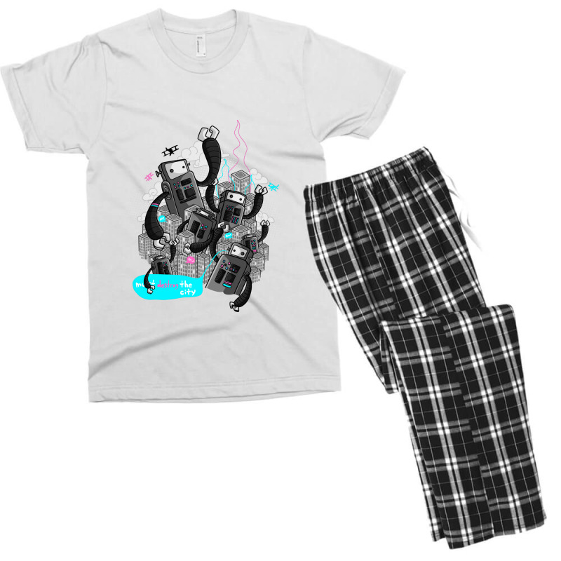 Must Destroy The City Men's T-shirt Pajama Set | Artistshot