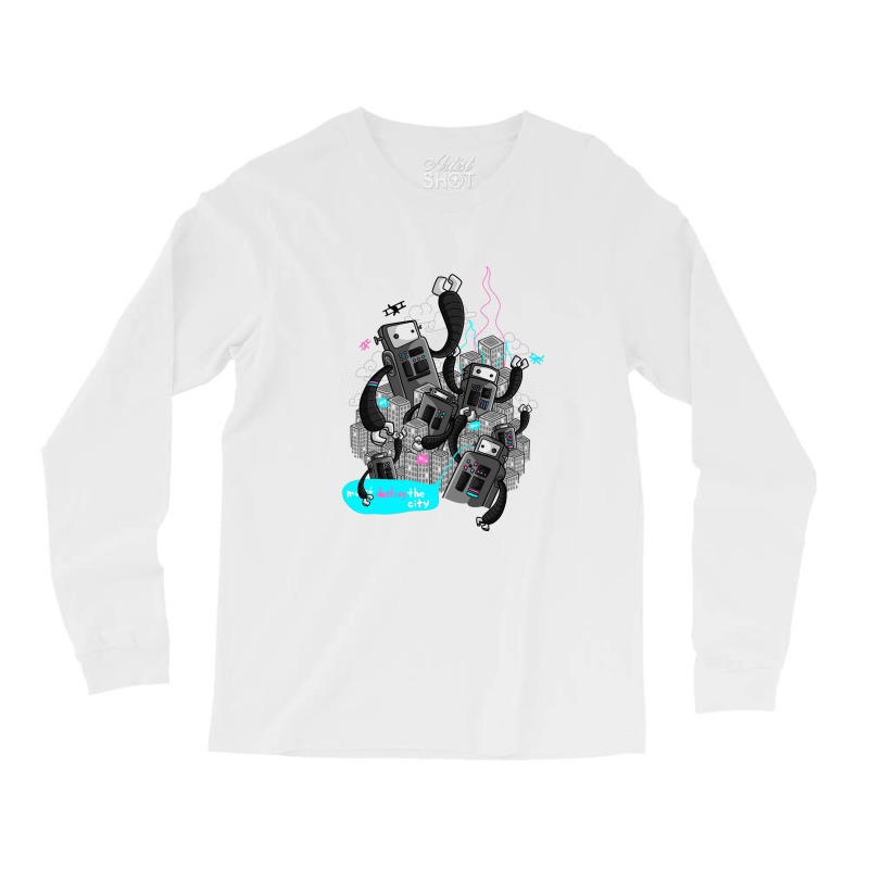 Must Destroy The City Long Sleeve Shirts | Artistshot