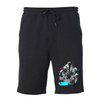 Must Destroy The City Fleece Short | Artistshot