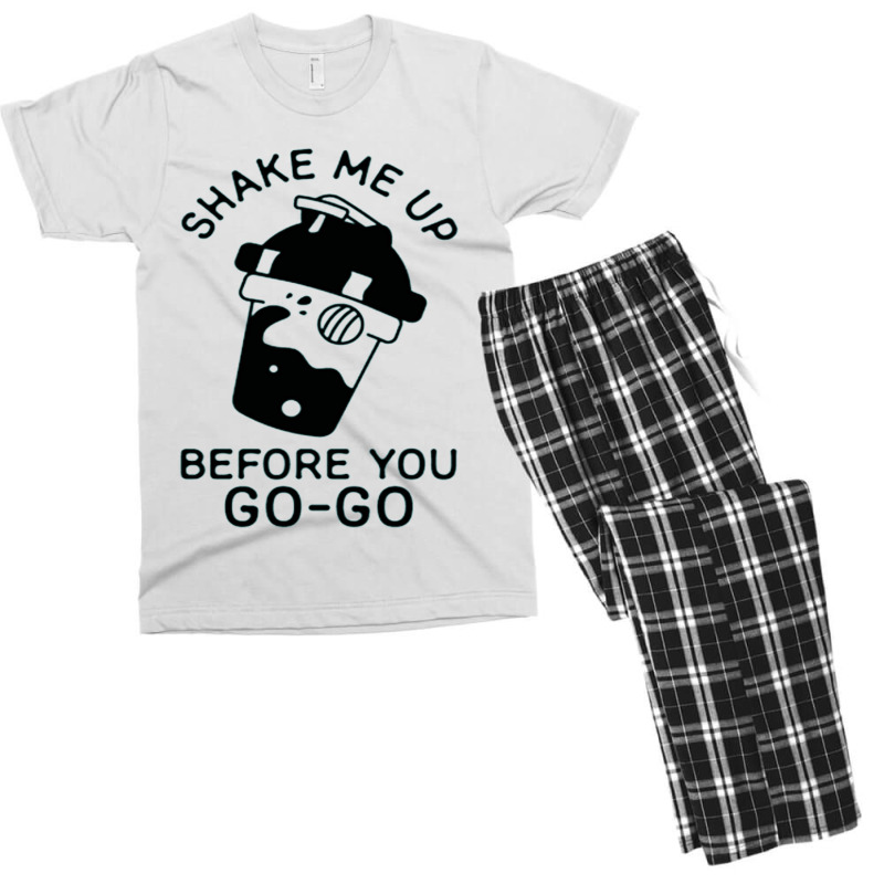 Shake Me Up Before You Go Go Men's T-shirt Pajama Set by DERRICKILLIAMS | Artistshot