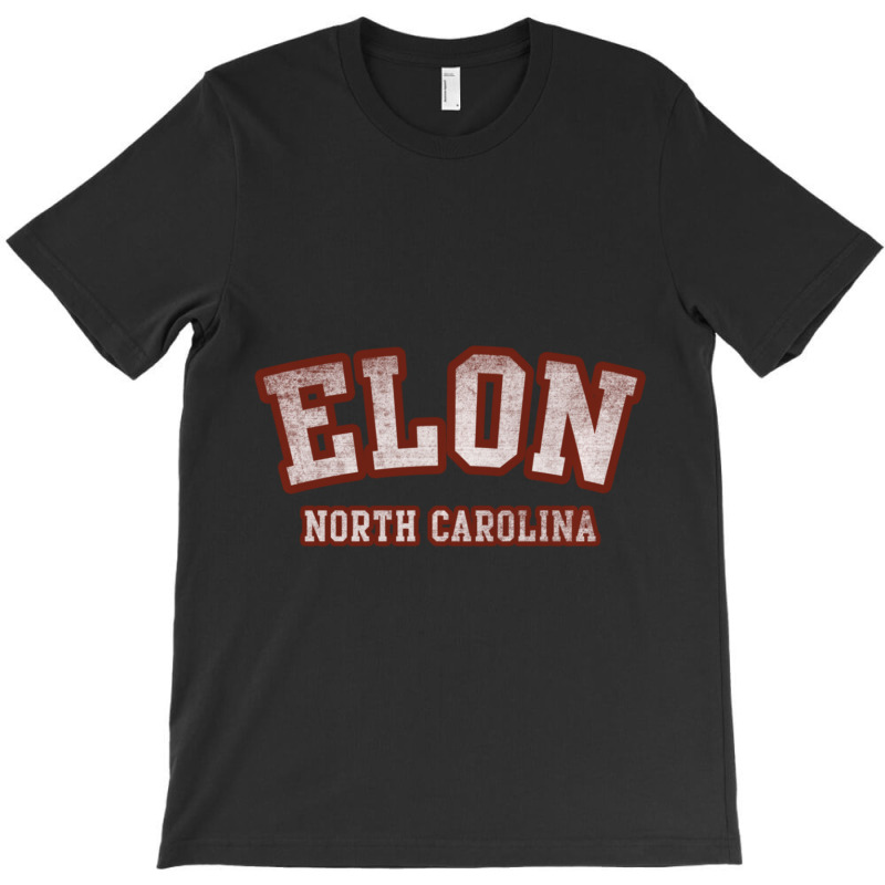 Hot Trend Elon North Carolina Athletic Text Sport Style T-shirt | Artistshot