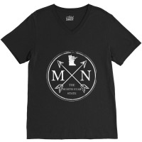 Limited Edition Cute Minnesota Mn The North Star State V-neck Tee | Artistshot