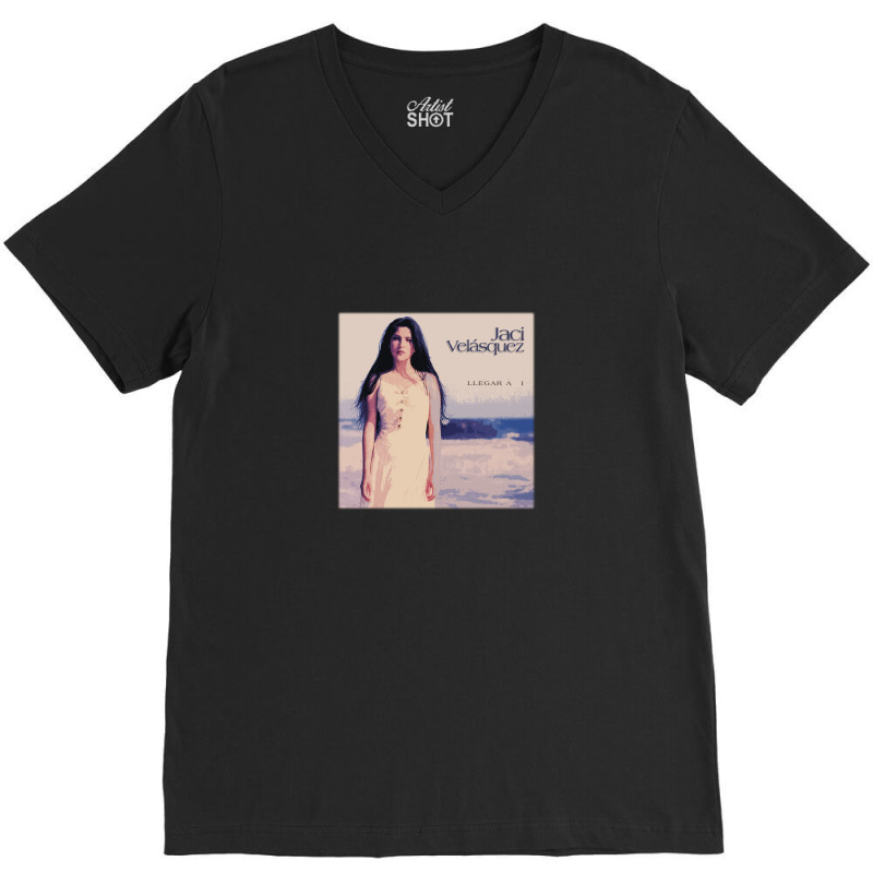 Jaci Velasquez V-Neck Tee by wafafa | Artistshot