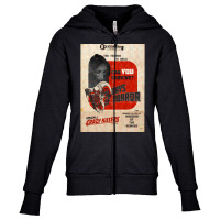 Limited Edition 31 Days Of Horror - The Terror Is Real Variant 1 Youth Zipper Hoodie | Artistshot