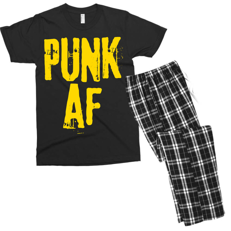 Hot Trend Punk Af-zb3qs Men's T-shirt Pajama Set by Rios Arevalo | Artistshot