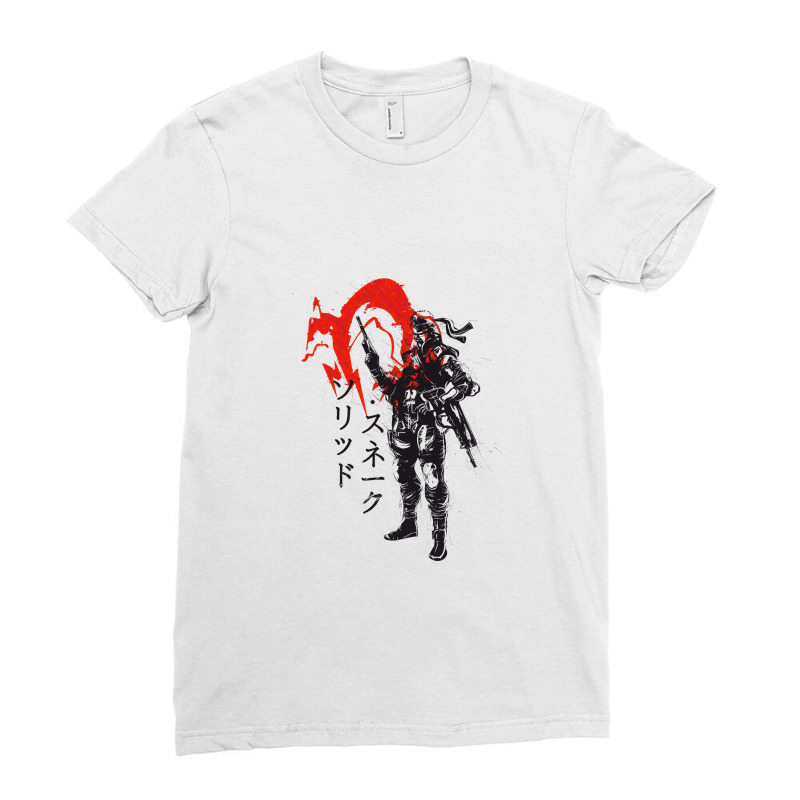 Traditional Soldier Ladies Fitted T-Shirt by DERRICKILLIAMS | Artistshot