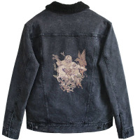 Epic Battle Unisex Sherpa-lined Denim Jacket | Artistshot