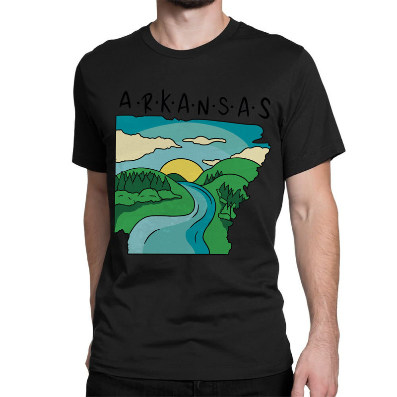 Hot Trend Arkansas Nature Landscape Classic T-shirt by Ledford Leslie | Artistshot