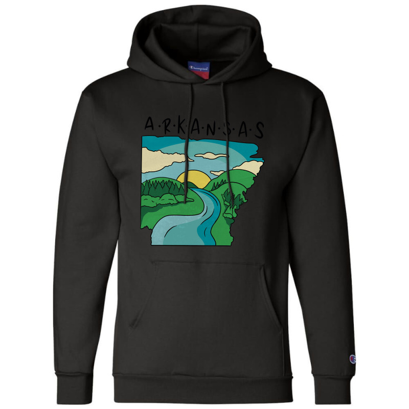 Hot Trend Arkansas Nature Landscape Champion Hoodie by Ledford Leslie | Artistshot