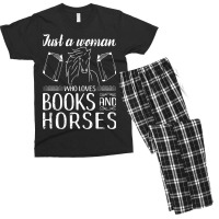 Limited Edition Read Books Horse Lover Men's T-shirt Pajama Set | Artistshot