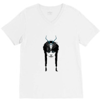 Wakeful Warrior V-neck Tee | Artistshot