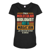 Molecular Biologist Funny Quote Retro Vintage T Shirt Maternity Scoop Neck T-shirt | Artistshot