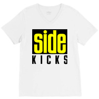 Side Kicks V-neck Tee | Artistshot