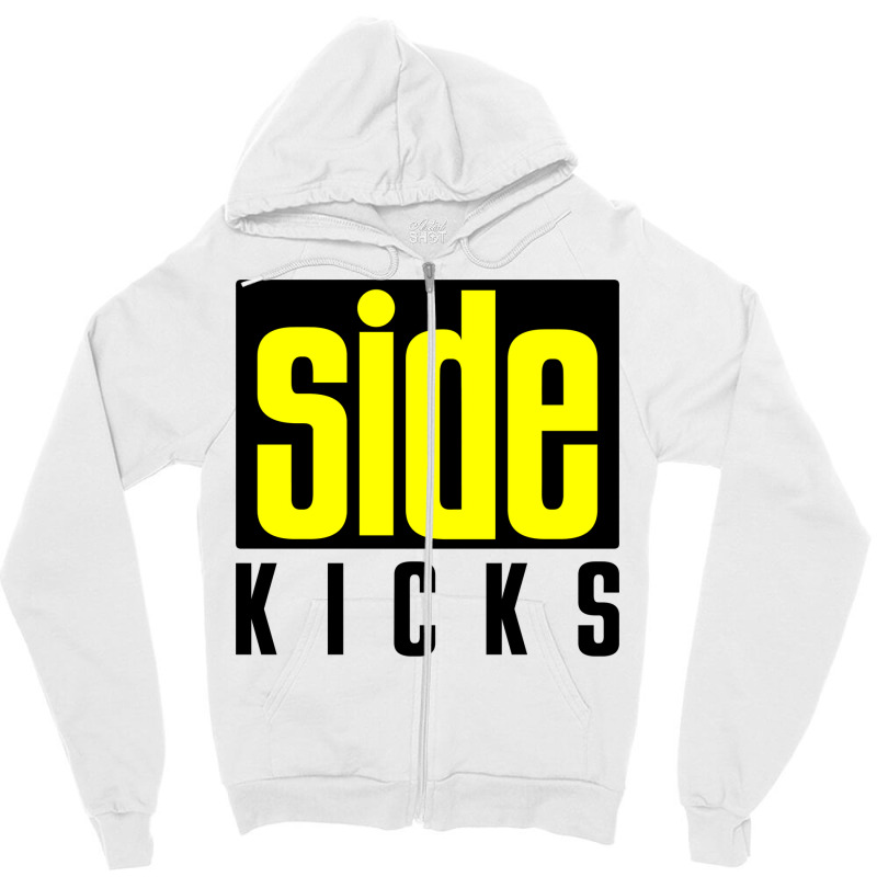 Side Kicks Zipper Hoodie by nikkiaphavn | Artistshot