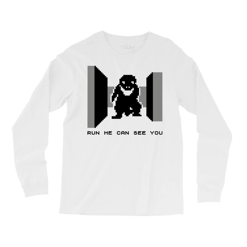 3d Monster Maze For Zx81  (1) (1) (1) (1) (1) Long Sleeve Shirts | Artistshot