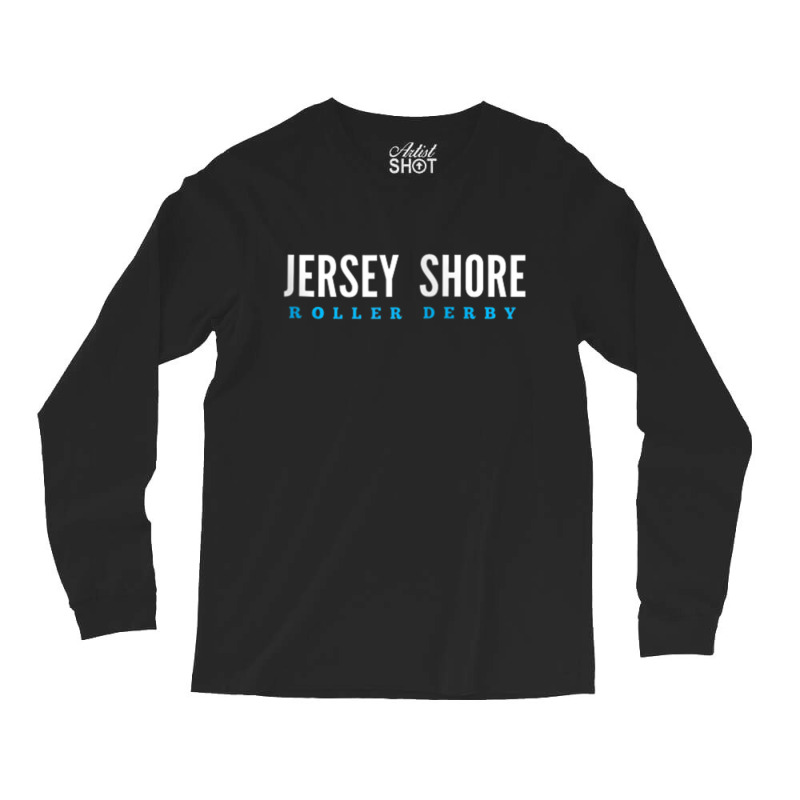 Jersey Shore Roller Derby Wordmark Zip Hoodie Long Sleeve Shirts by ElizahTessieDenniston | Artistshot