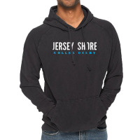 Jersey Shore Roller Derby Wordmark Zip Hoodie Vintage Hoodie | Artistshot