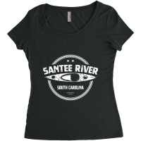 Hot Trend Santee River South Carolina Kayaking Women's Triblend Scoop T-shirt | Artistshot