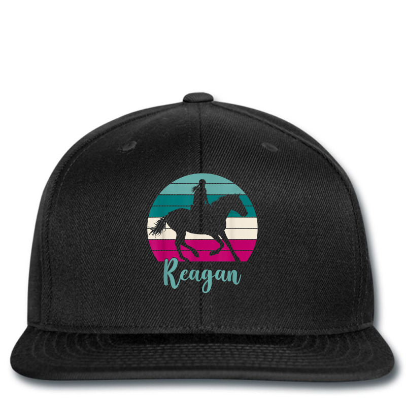 Reagan Name Gift   Equestrian Shirt Reagan Horse Girl T Shirt Printed hat by nilda1pr4klauer | Artistshot