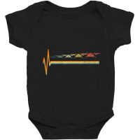 Hot Trend Drone Heartbeat Heart Love Baby Bodysuit | Artistshot