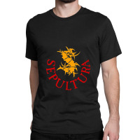 Yellow Sepultura Red Classic T-shirt | Artistshot