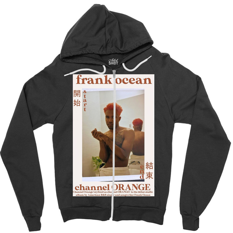 Channel Orange Zipper Hoodie by feliciathomas | Artistshot