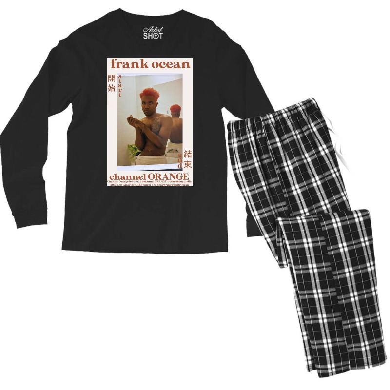 Channel Orange Men's Long Sleeve Pajama Set by feliciathomas | Artistshot